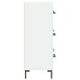 White engineered wood sideboard 69.5x34x90 cm by vidaXL, Sideboards - Ref: Foro24-827852, Price: 101,41 €, Discount: %