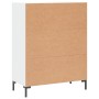 Weißes Sideboard aus Holzwerkstoff, 69,5 x 34 x 90 cm von vidaXL, Sideboards - Ref: Foro24-827852, Preis: 102,49 €, Rabatt: %