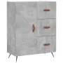Concrete gray engineered wood sideboard 69.5x34x90 cm by vidaXL, Sideboards - Ref: Foro24-827888, Price: 66,40 €, Discount: %