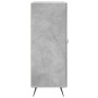 Concrete gray engineered wood sideboard 69.5x34x90 cm by vidaXL, Sideboards - Ref: Foro24-827888, Price: 66,99 €, Discount: %