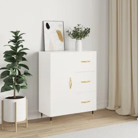 Weißes Sideboard aus Holzwerkstoff, 69,5 x 34 x 90 cm von vidaXL, Sideboards - Ref: Foro24-827892, Preis: 94,07 €, Rabatt: %