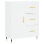 White engineered wood sideboard 69.5x34x90 cm by vidaXL, Sideboards - Ref: Foro24-827892, Price: 95,30 €, Discount: %