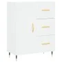 White engineered wood sideboard 69.5x34x90 cm by vidaXL, Sideboards - Ref: Foro24-827892, Price: 94,07 €, Discount: %