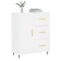 White engineered wood sideboard 69.5x34x90 cm by vidaXL, Sideboards - Ref: Foro24-827892, Price: 95,30 €, Discount: %