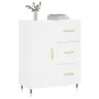 White engineered wood sideboard 69.5x34x90 cm by vidaXL, Sideboards - Ref: Foro24-827892, Price: 94,07 €, Discount: %