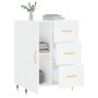 White engineered wood sideboard 69.5x34x90 cm by vidaXL, Sideboards - Ref: Foro24-827892, Price: 95,30 €, Discount: %