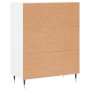 White engineered wood sideboard 69.5x34x90 cm by vidaXL, Sideboards - Ref: Foro24-827892, Price: 95,30 €, Discount: %
