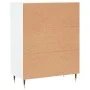 White engineered wood sideboard 69.5x34x90 cm by vidaXL, Sideboards - Ref: Foro24-827892, Price: 94,07 €, Discount: %