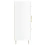 Sideboard aus glänzendem weißem Sperrholz 69,5x34x90 cm von vidaXL, Sideboards - Ref: Foro24-827902, Preis: 101,53 €, Rabatt: %