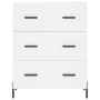 White engineered wood sideboard 69.5x34x90 cm by vidaXL, Sideboards - Ref: Foro24-827860, Price: 114,20 €, Discount: %