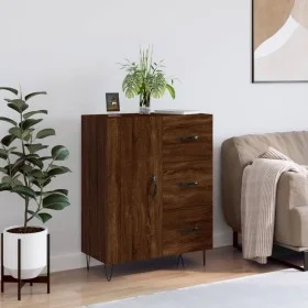 Sideboard aus eichenbraunem Holzwerkstoff, 69,5 x 34 x 90 cm von vidaXL, Sideboards - Ref: Foro24-827915, Preis: 91,54 €, Rab...