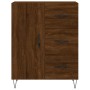 Oak brown engineered wood sideboard 69.5x34x90 cm by vidaXL, Sideboards - Ref: Foro24-827915, Price: 92,65 €, Discount: %
