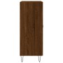 Oak brown engineered wood sideboard 69.5x34x90 cm by vidaXL, Sideboards - Ref: Foro24-827915, Price: 92,65 €, Discount: %