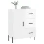 Hochglanzweißes Sperrholz-Sideboard 69,5 x 34 x 90 cm von vidaXL, Sideboards - Ref: Foro24-827926, Preis: 111,38 €, Rabatt: %