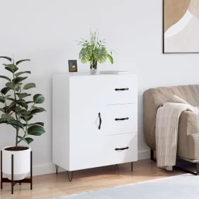 Weißes Sideboard aus Holzwerkstoff, 69,5 x 34 x 90 cm von vidaXL, Sideboards - Ref: Foro24-827908, Preis: 91,37 €, Rabatt: %