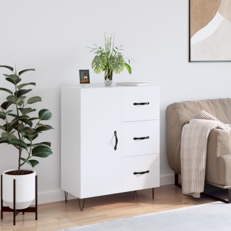 Weißes Sideboard aus Holzwerkstoff, 69,5 x 34 x 90 cm von vidaXL, Sideboards - Ref: Foro24-827908, Preis: 92,47 €, Rabatt: %