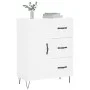 Weißes Sideboard aus Holzwerkstoff, 69,5 x 34 x 90 cm von vidaXL, Sideboards - Ref: Foro24-827908, Preis: 91,37 €, Rabatt: %