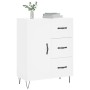 Weißes Sideboard aus Holzwerkstoff, 69,5 x 34 x 90 cm von vidaXL, Sideboards - Ref: Foro24-827908, Preis: 92,47 €, Rabatt: %