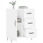 Weißes Sideboard aus Holzwerkstoff, 69,5 x 34 x 90 cm von vidaXL, Sideboards - Ref: Foro24-827908, Preis: 91,37 €, Rabatt: %