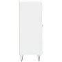 Aparador de madera de ingeniería blanco 69,5x34x90 cm de vidaXL, Aparadores - Ref: Foro24-827908, Precio: 92,47 €, Descuento: %