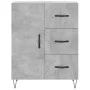 Concrete gray engineered wood sideboard 69.5x34x90 cm by vidaXL, Sideboards - Ref: Foro24-827912, Price: 88,77 €, Discount: %