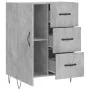 Concrete gray engineered wood sideboard 69.5x34x90 cm by vidaXL, Sideboards - Ref: Foro24-827912, Price: 88,77 €, Discount: %