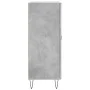 Concrete gray engineered wood sideboard 69.5x34x90 cm by vidaXL, Sideboards - Ref: Foro24-827912, Price: 88,77 €, Discount: %