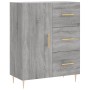 Aparador de madera de ingeniería gris Sonoma 69,5x34x90 cm de vidaXL, Aparadores - Ref: Foro24-827906, Precio: 94,04 €, Descu...