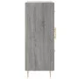 Aparador de madera de ingeniería gris Sonoma 69,5x34x90 cm de vidaXL, Aparadores - Ref: Foro24-827906, Precio: 92,90 €, Descu...