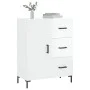 Hochglanzweißes Sperrholz-Sideboard 69,5 x 34 x 90 cm von vidaXL, Sideboards - Ref: Foro24-827918, Preis: 104,74 €, Rabatt: %