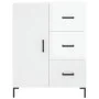 Hochglanzweißes Sperrholz-Sideboard 69,5 x 34 x 90 cm von vidaXL, Sideboards - Ref: Foro24-827918, Preis: 104,74 €, Rabatt: %