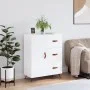 Hochglanzweißes Sperrholz-Sideboard 69,5 x 34 x 90 cm von vidaXL, Sideboards - Ref: Foro24-827886, Preis: 97,88 €, Rabatt: %