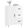 Hochglanzweißes Sperrholz-Sideboard 69,5 x 34 x 90 cm von vidaXL, Sideboards - Ref: Foro24-827886, Preis: 99,10 €, Rabatt: %