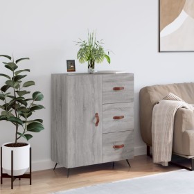 Sonoma gray engineered wood sideboard 69.5x34x90 cm by vidaXL, Sideboards - Ref: Foro24-827890, Price: 68,70 €, Discount: %