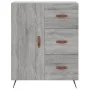 Aparador de madera de ingeniería gris Sonoma 69,5x34x90 cm de vidaXL, Aparadores - Ref: Foro24-827890, Precio: 68,09 €, Descu...