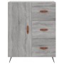 Sonoma-graues Sideboard aus Holzwerkstoff, 69,5 x 34 x 90 cm von vidaXL, Sideboards - Ref: Foro24-827890, Preis: 68,70 €, Rab...