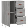 Sonoma-graues Sideboard aus Holzwerkstoff, 69,5 x 34 x 90 cm von vidaXL, Sideboards - Ref: Foro24-827890, Preis: 68,70 €, Rab...