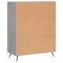 Aparador de madera de ingeniería gris Sonoma 69,5x34x90 cm de vidaXL, Aparadores - Ref: Foro24-827890, Precio: 68,09 €, Descu...