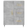 Concrete gray engineered wood sideboard 69.5x34x90 cm by vidaXL, Sideboards - Ref: Foro24-827896, Price: 67,40 €, Discount: %
