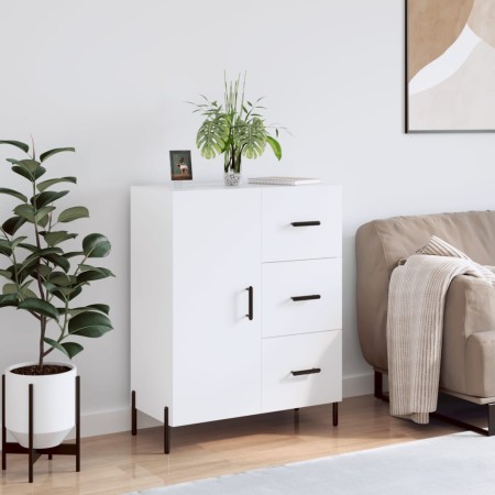 Weißes Sideboard aus Holzwerkstoff, 69,5 x 34 x 90 cm von vidaXL, Sideboards - Ref: Foro24-827924, Preis: 108,59 €, Rabatt: %