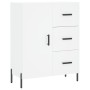 Weißes Sideboard aus Holzwerkstoff, 69,5 x 34 x 90 cm von vidaXL, Sideboards - Ref: Foro24-827924, Preis: 108,59 €, Rabatt: %