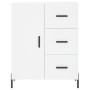 White engineered wood sideboard 69.5x34x90 cm by vidaXL, Sideboards - Ref: Foro24-827924, Price: 112,47 €, Discount: %