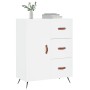 Weißes Sideboard aus Holzwerkstoff, 69,5 x 34 x 90 cm von vidaXL, Sideboards - Ref: Foro24-827884, Preis: 81,37 €, Rabatt: %