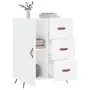 White engineered wood sideboard 69.5x34x90 cm by vidaXL, Sideboards - Ref: Foro24-827884, Price: 80,50 €, Discount: %