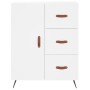 Weißes Sideboard aus Holzwerkstoff, 69,5 x 34 x 90 cm von vidaXL, Sideboards - Ref: Foro24-827884, Preis: 81,37 €, Rabatt: %