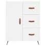 White engineered wood sideboard 69.5x34x90 cm by vidaXL, Sideboards - Ref: Foro24-827884, Price: 80,50 €, Discount: %