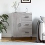 Sonoma gray engineered wood sideboard 69.5x34x90 cm by vidaXL, Sideboards - Ref: Foro24-827922, Price: 102,14 €, Discount: %
