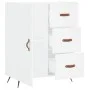 White engineered wood sideboard 69.5x34x90 cm by vidaXL, Sideboards - Ref: Foro24-827884, Price: 80,50 €, Discount: %