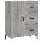 Sonoma gray engineered wood sideboard 69.5x34x90 cm by vidaXL, Sideboards - Ref: Foro24-827922, Price: 102,14 €, Discount: %