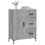 Sonoma gray engineered wood sideboard 69.5x34x90 cm by vidaXL, Sideboards - Ref: Foro24-827922, Price: 100,88 €, Discount: %